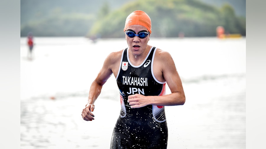 Nener and Takahashi dust field to defend Asia Triathlon Champs golds