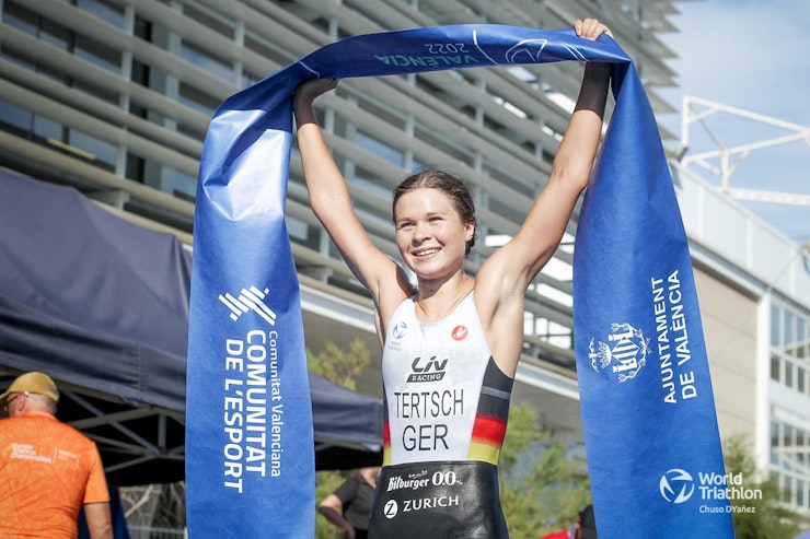 Lisa Tertsch rediscovers winning formula to deliver World Cup gold in Valencia
