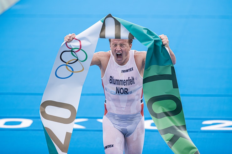 Olympic Champion: Kristian Blummenfelt triumphant in Tokyo