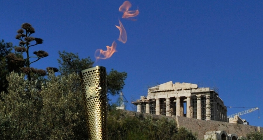 ITU President joins Olympic Torch Relay in Athens