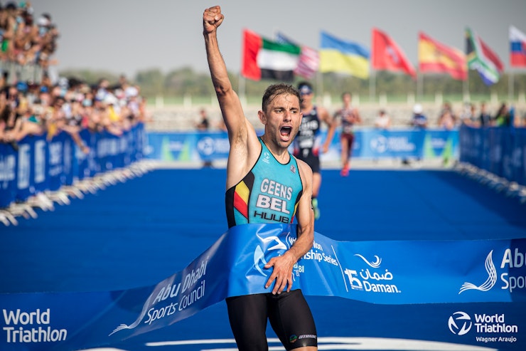 Jelle Geens back to his best with rampant run to WTCS gold in Abu Dhabi