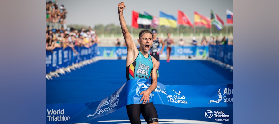 Jelle Geens back to his best with rampant run to WTCS gold in Abu Dhabi