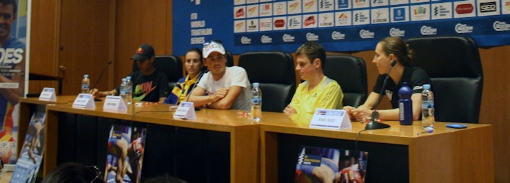 World Triathlon Madrid Athlete Press Conference