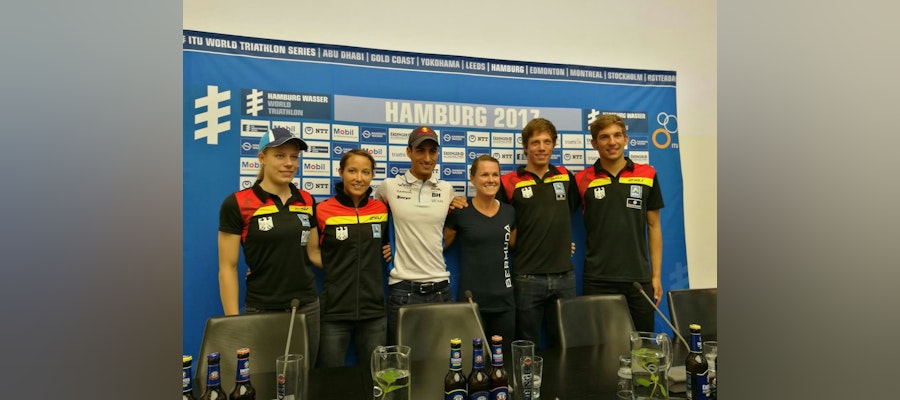 Athletes chatter ahead of #WTSHamburg