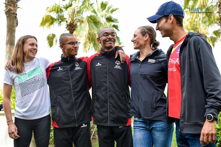 Athletes chatter ahead of the WTS season's kick off in Abu Dhabi