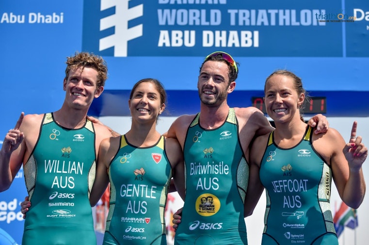 Birtwhistle brings home first Mixed Relay World Series gold of 2019 for Aussies in Abu Dhabi