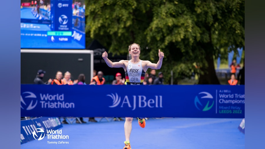 Lindemann gives Germany the first win on the Mixed Relay's road to Paris 2024