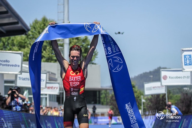 Surge from Baxter delivers debut World Cup win on home soil • World  Triathlon