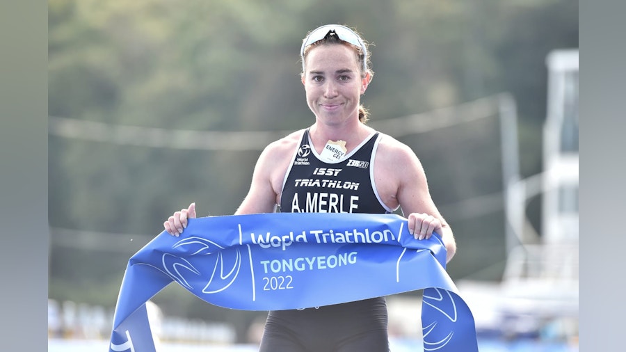 Audrey Merle earns first-ever World Cup victory in Tongyeong