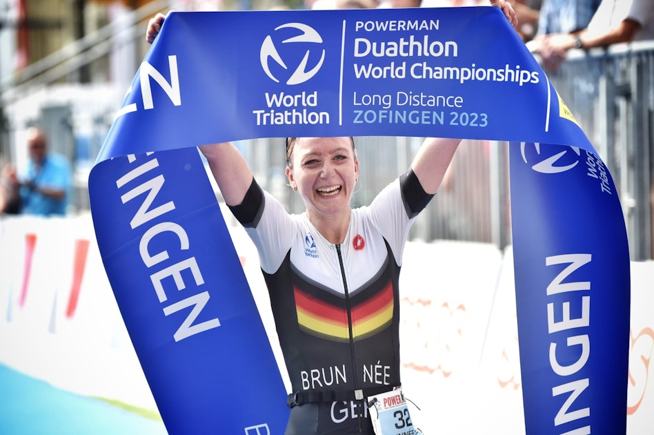 Jörn en Brunnée werden tijdens de Zofingen • Wereldtriatlon tot wereldkampioen LD Duathlon gekroond