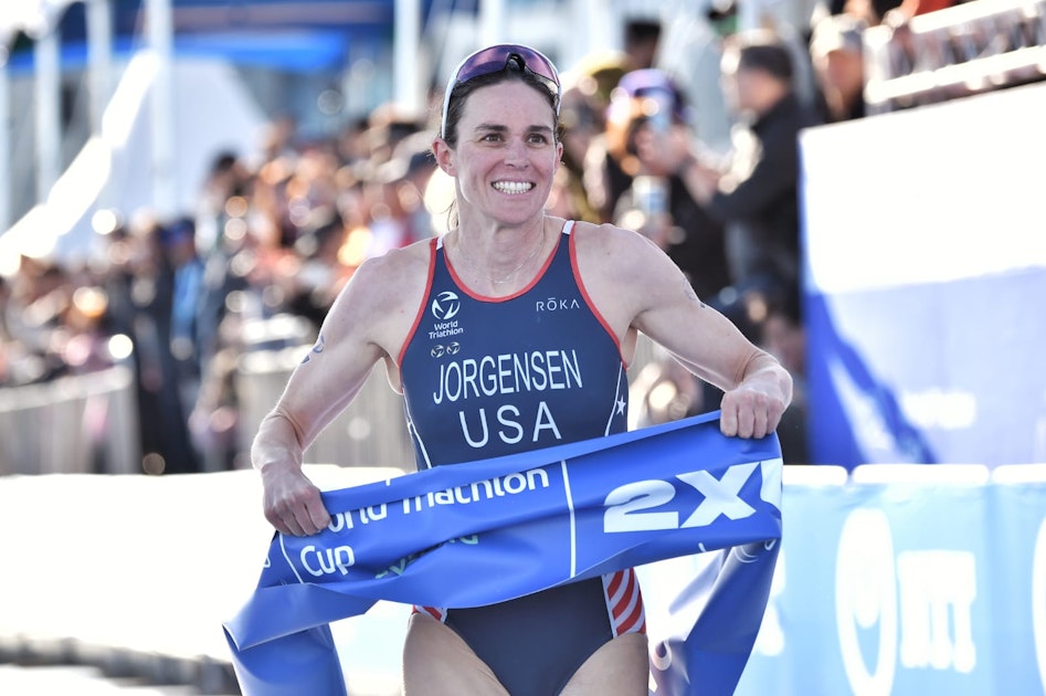 Gwen Jorgensen unleashes true form and lands gold in Tongyeong • World Triathlon