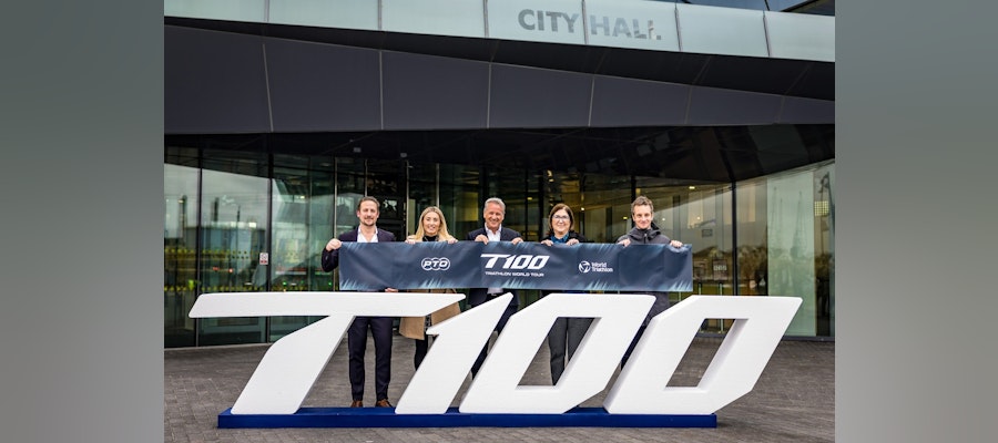 PTO and World Triathlon launch the T100 Triathlon World Tour