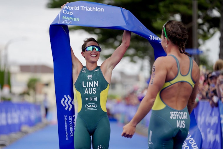 Team Australia storm home with gold in the Mixed Relay Series in Napier