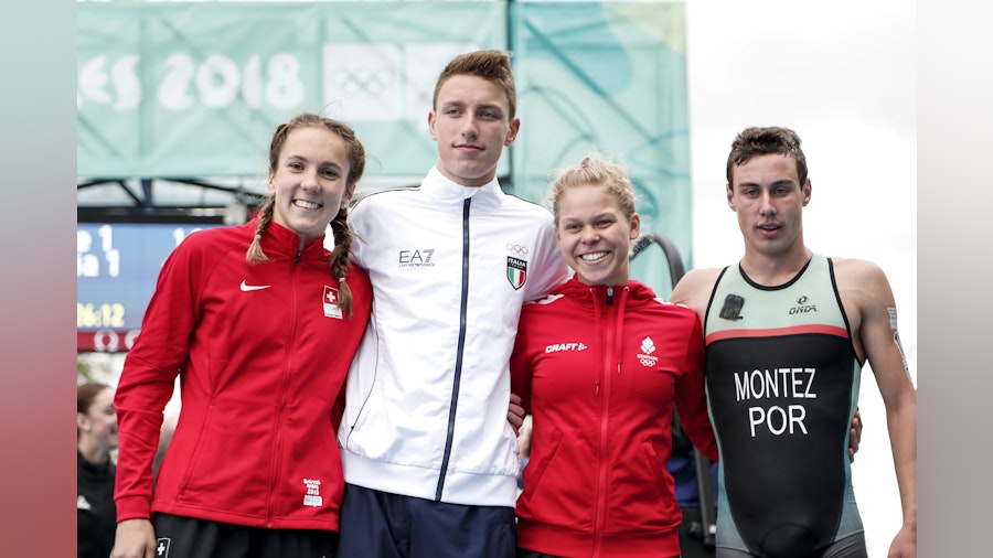 Europe I claims the title in the Buenos Aires YOG Mixed Relay