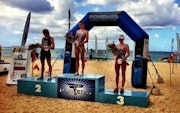 Daniel Unger and Lauren Campbell back on top of the podium in Bridgetown