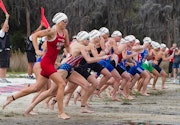 Strong fields set up close races as the sprint triathlon season heads to Clermont