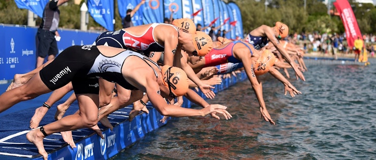 Women Ready to Sprint in Gold Coast