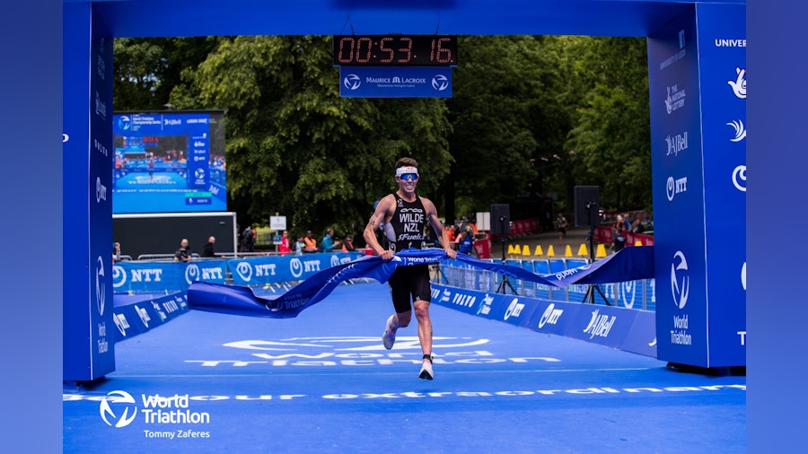 Wilde runs his way to his first-ever WTCS victory in Leeds