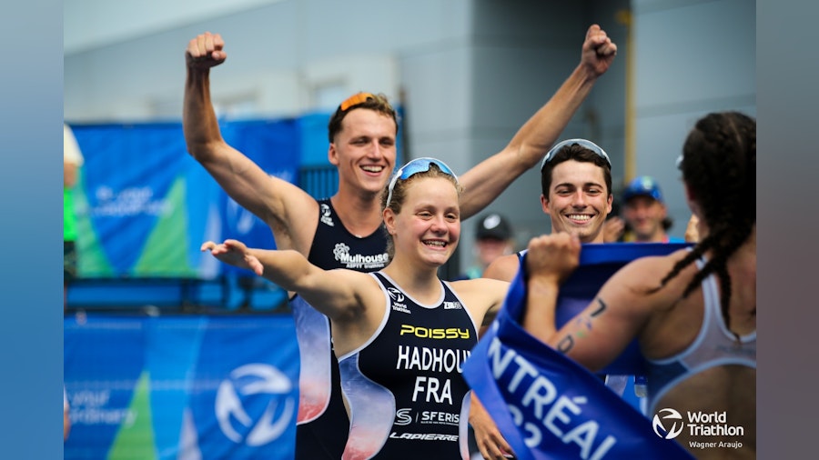 Team France produce golden display in Junior & U23 Mixed Relay World Championships