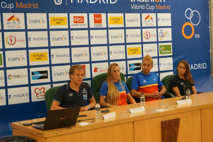 Athletes chatter ahead of Madrid World Cup