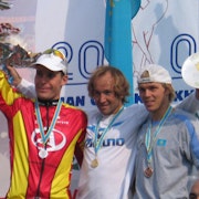 Dmitry Gaag and Ota Maiko from Japan tops in Burabay.