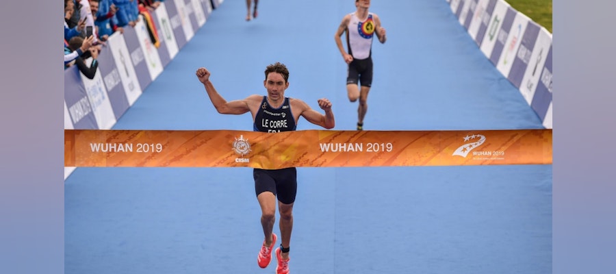 Pierre Le Corre and Jolanda Annen claim titles at the World Military Games
