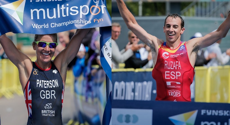 Ruzafa and Paterson crowned Cross Triathlon World Champions